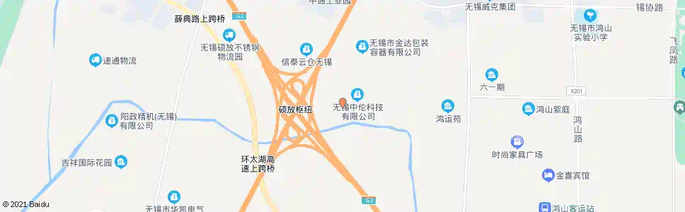 无锡八一塑料_公交站地图_无锡公交_妙搜公交查询2025