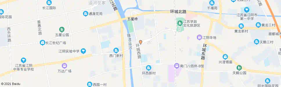 无锡西门(刘天华故居)_公交站地图_无锡公交_妙搜公交查询2025