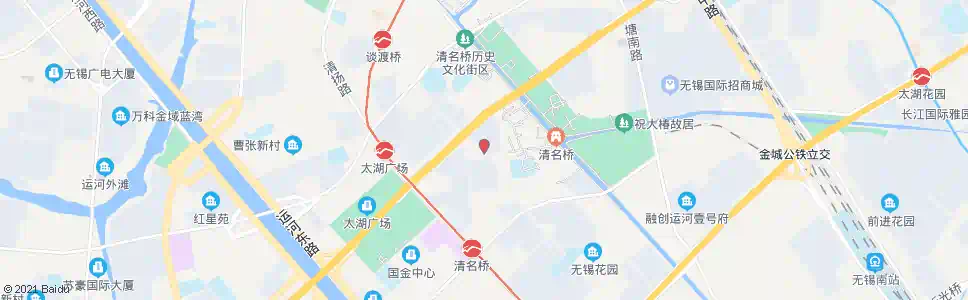 无锡清名一村_公交站地图_无锡公交_妙搜公交查询2025