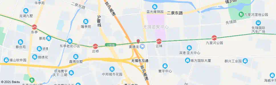 无锡团结路(锡沪路)_公交站地图_无锡公交_妙搜公交查询2025