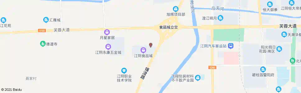 无锡江南食品批发_公交站地图_无锡公交_妙搜公交查询2025