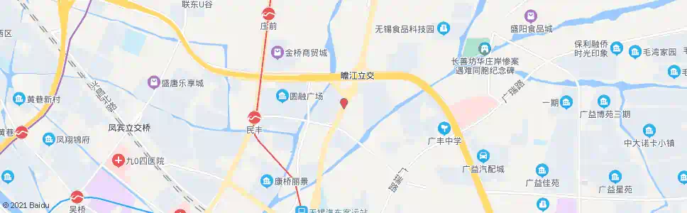 无锡江海东路_公交站地图_无锡公交_妙搜公交查询2025