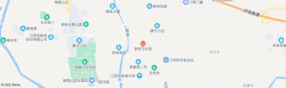 无锡新桥卫生院_公交站地图_无锡公交_妙搜公交查询2025