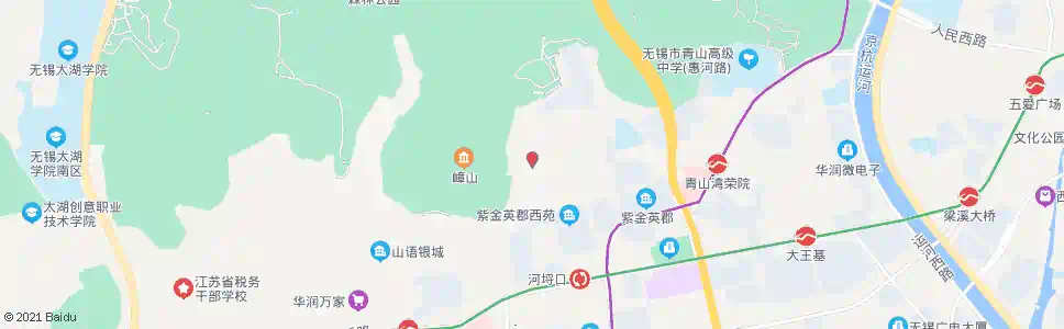 无锡上里东新村_公交站地图_无锡公交_妙搜公交查询2025
