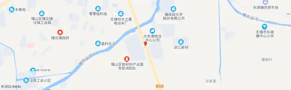 无锡锡东大道(民祥路)_公交站地图_无锡公交_妙搜公交查询2025