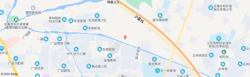 无锡华发路_公交站地图_无锡公交_妙搜公交查询2025