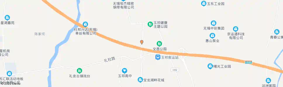 无锡玉祁派出所_公交站地图_无锡公交_妙搜公交查询2025