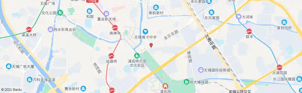 无锡妙光桥_公交站地图_无锡公交_妙搜公交查询2025