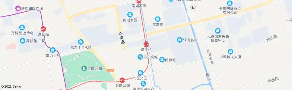 无锡塘铁桥站_公交站地图_无锡公交_妙搜公交查询2025