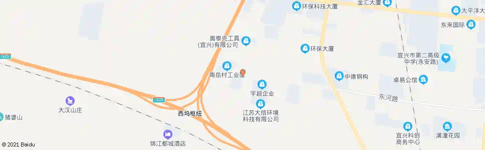 无锡岳东路南岳路_公交站地图_无锡公交_妙搜公交查询2025