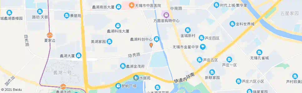 无锡五湖大道(隐秀路)_公交站地图_无锡公交_妙搜公交查询2025