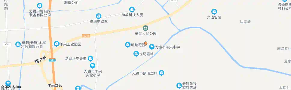无锡羊尖五洲国际广场_公交站地图_无锡公交_妙搜公交查询2025