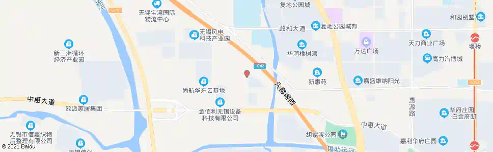 无锡锦惠路(风源路)_公交站地图_无锡公交_妙搜公交查询2025