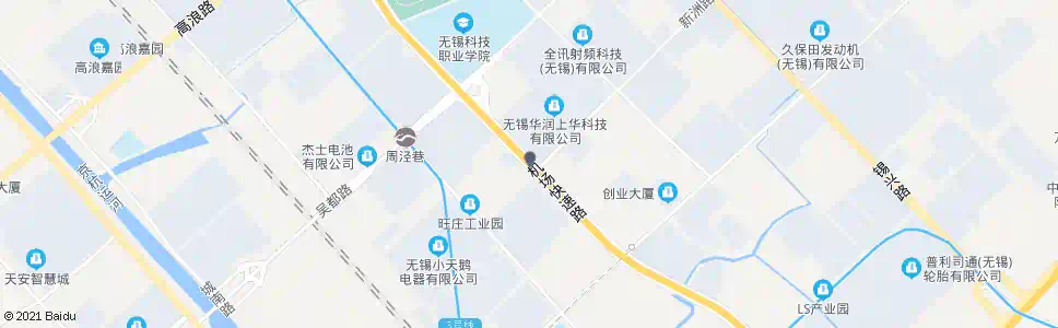 无锡新洲路(机场路)_公交站地图_无锡公交_妙搜公交查询2025
