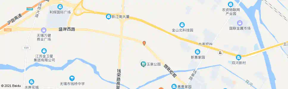 无锡玉泉公园_公交站地图_无锡公交_妙搜公交查询2025