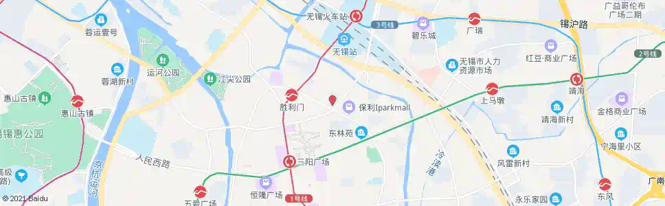 无锡国际饭店_公交站地图_无锡公交_妙搜公交查询2025