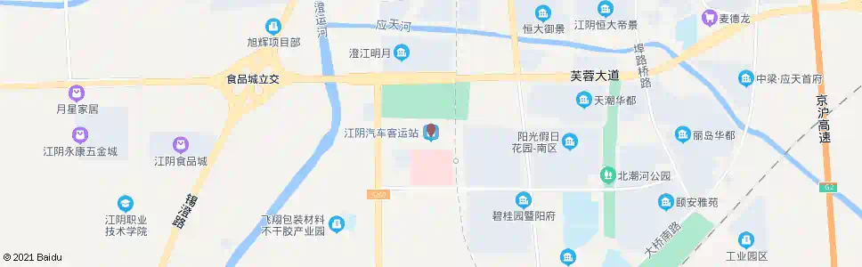 无锡江阴汽车客运站_公交站地图_无锡公交_妙搜公交查询2025