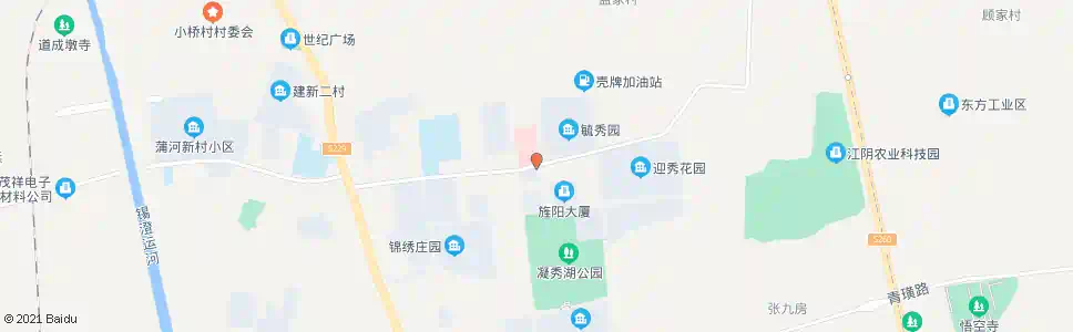 无锡青阳医院(南行)_公交站地图_无锡公交_妙搜公交查询2025