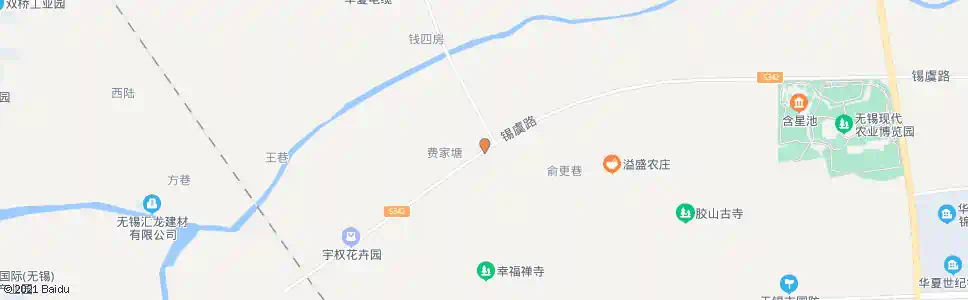 无锡费家塘_公交站地图_无锡公交_妙搜公交查询2025
