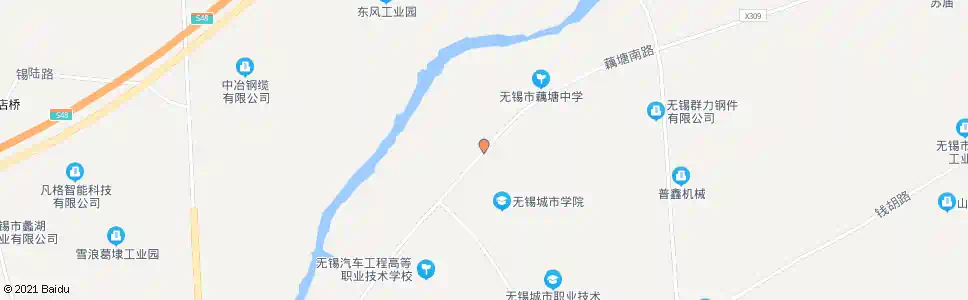 无锡钱藕路(无锡城市学院)_公交站地图_无锡公交_妙搜公交查询2025