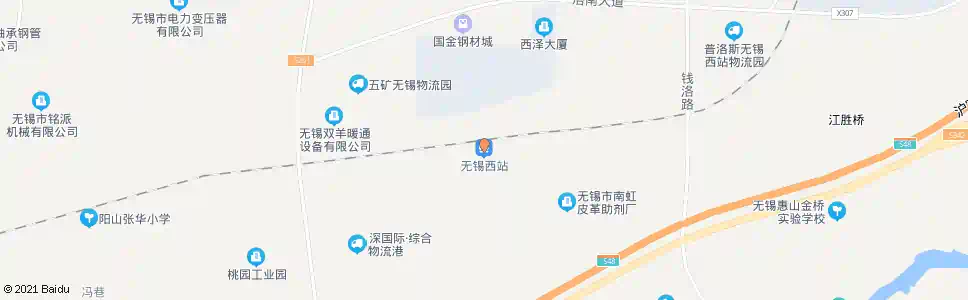 无锡安西_公交站地图_无锡公交_妙搜公交查询2025