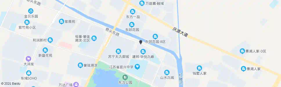 无锡华悦氿峰_公交站地图_无锡公交_妙搜公交查询2025