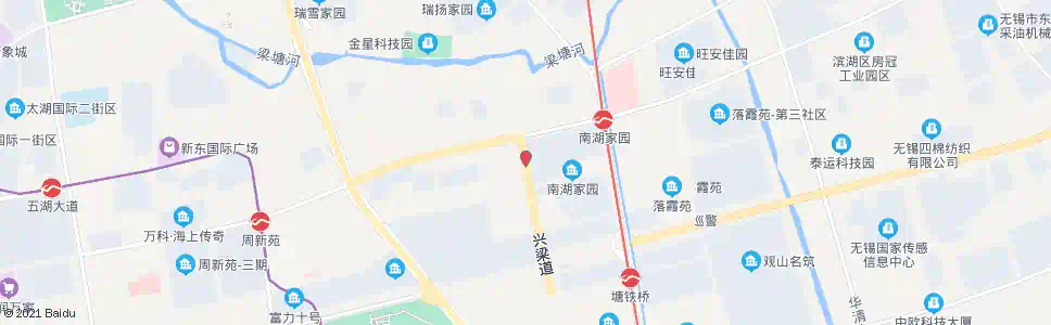 无锡高运路(兴梁道)_公交站地图_无锡公交_妙搜公交查询2025