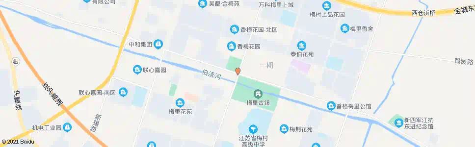 无锡新梅广场(泰伯大道)_公交站地图_无锡公交_妙搜公交查询2025