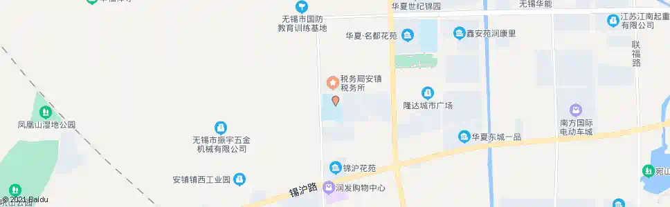 无锡安镇中学_公交站地图_无锡公交_妙搜公交查询2025