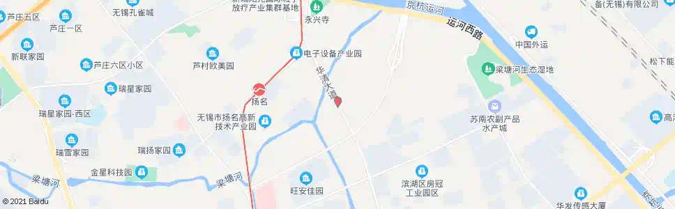 无锡梁中桥_公交站地图_无锡公交_妙搜公交查询2025