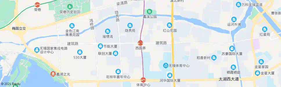 无锡西园弄_公交站地图_无锡公交_妙搜公交查询2025