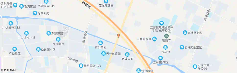 无锡华发路(友谊路)_公交站地图_无锡公交_妙搜公交查询2025