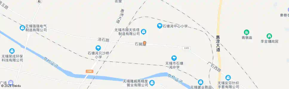 无锡石塘湾西_公交站地图_无锡公交_妙搜公交查询2025