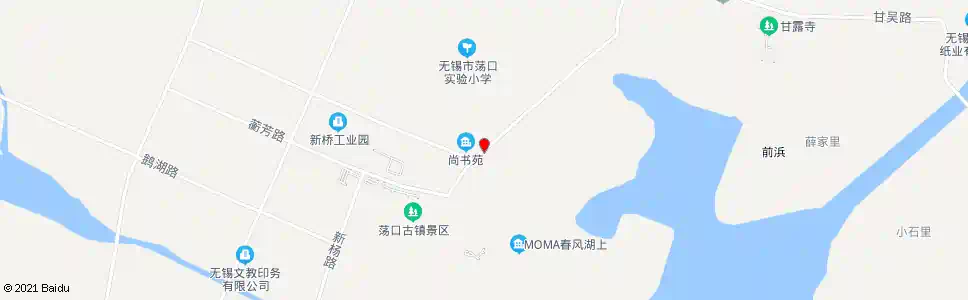 无锡尚书苑_公交站地图_无锡公交_妙搜公交查询2025