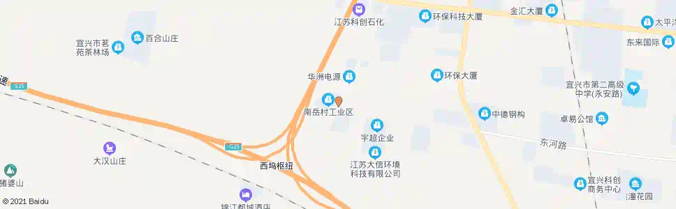 无锡南岳村_公交站地图_无锡公交_妙搜公交查询2025
