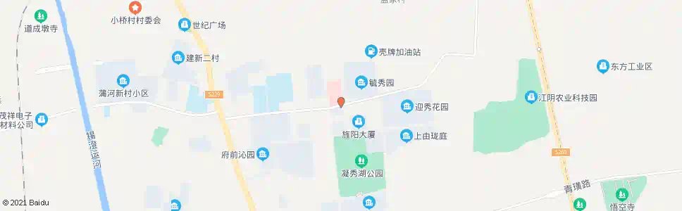 无锡青阳医院(西行)_公交站地图_无锡公交_妙搜公交查询2025