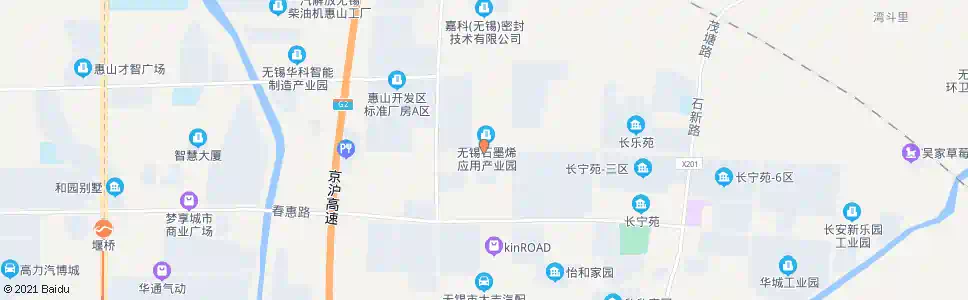 无锡惠畅路(中惠路)_公交站地图_无锡公交_妙搜公交查询2025