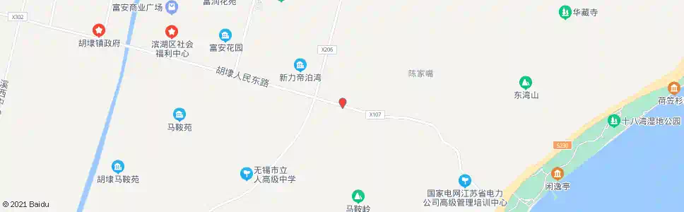 无锡刘闾路(胡杨路)_公交站地图_无锡公交_妙搜公交查询2025