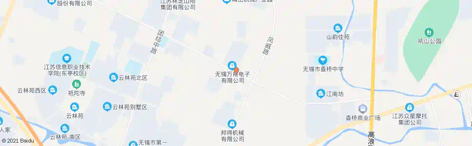 无锡春晖路_公交站地图_无锡公交_妙搜公交查询2025
