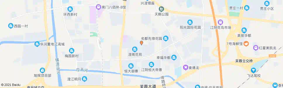 无锡澄南村_公交站地图_无锡公交_妙搜公交查询2025
