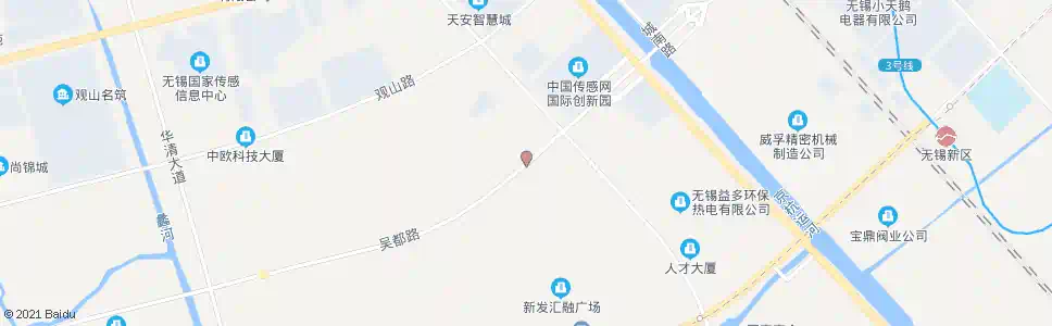 无锡吴都路(净慧东道)_公交站地图_无锡公交_妙搜公交查询2025