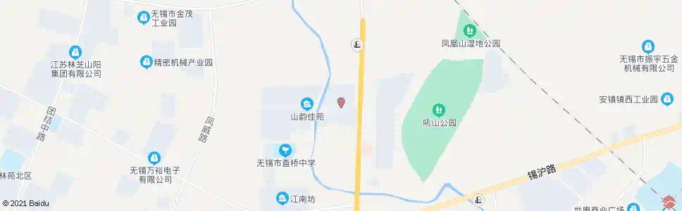 无锡山韵佳苑(CD区)_公交站地图_无锡公交_妙搜公交查询2025