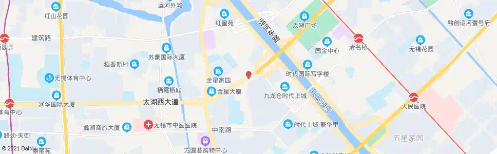 无锡金星村(太湖大道)_公交站地图_无锡公交_妙搜公交查询2025