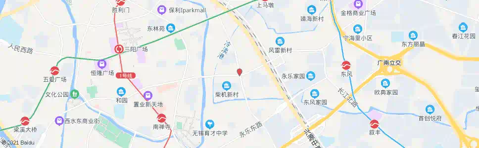 无锡学前东路(塘南路)_公交站地图_无锡公交_妙搜公交查询2025