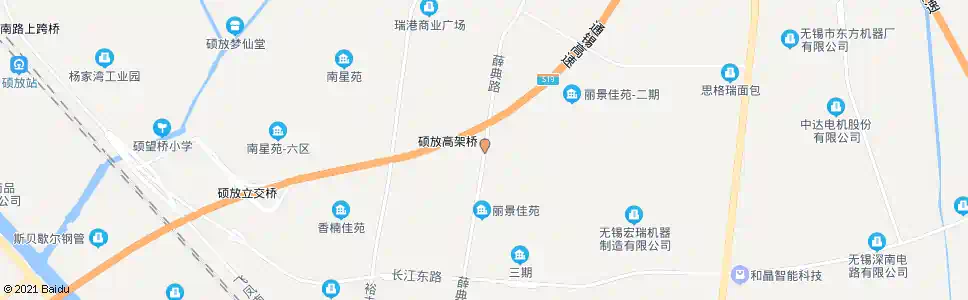 无锡丽景佳苑北_公交站地图_无锡公交_妙搜公交查询2025
