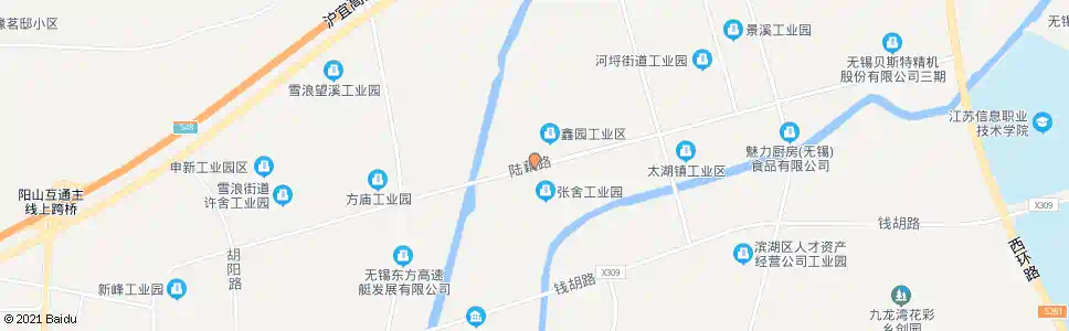 无锡陆藕路(芙蓉北路)_公交站地图_无锡公交_妙搜公交查询2025