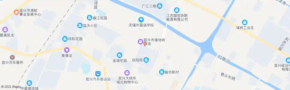 无锡墙地砖市场_公交站地图_无锡公交_妙搜公交查询2025