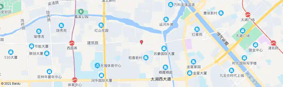 无锡月秀花园_公交站地图_无锡公交_妙搜公交查询2025