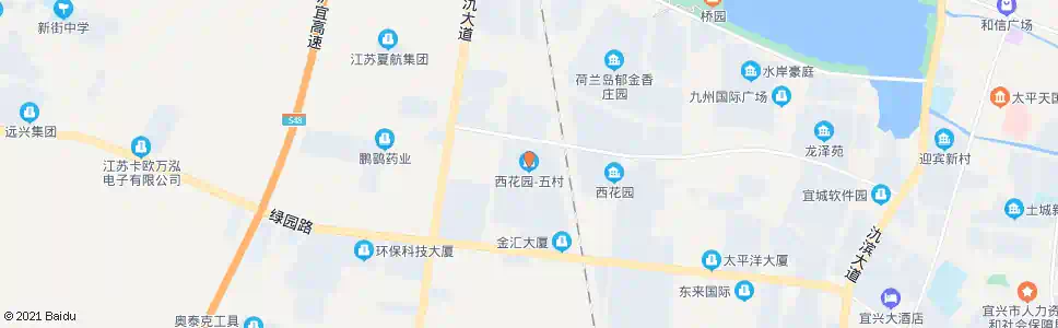 无锡西花园五村_公交站地图_无锡公交_妙搜公交查询2025