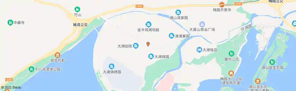 无锡太湖锦园_公交站地图_无锡公交_妙搜公交查询2025